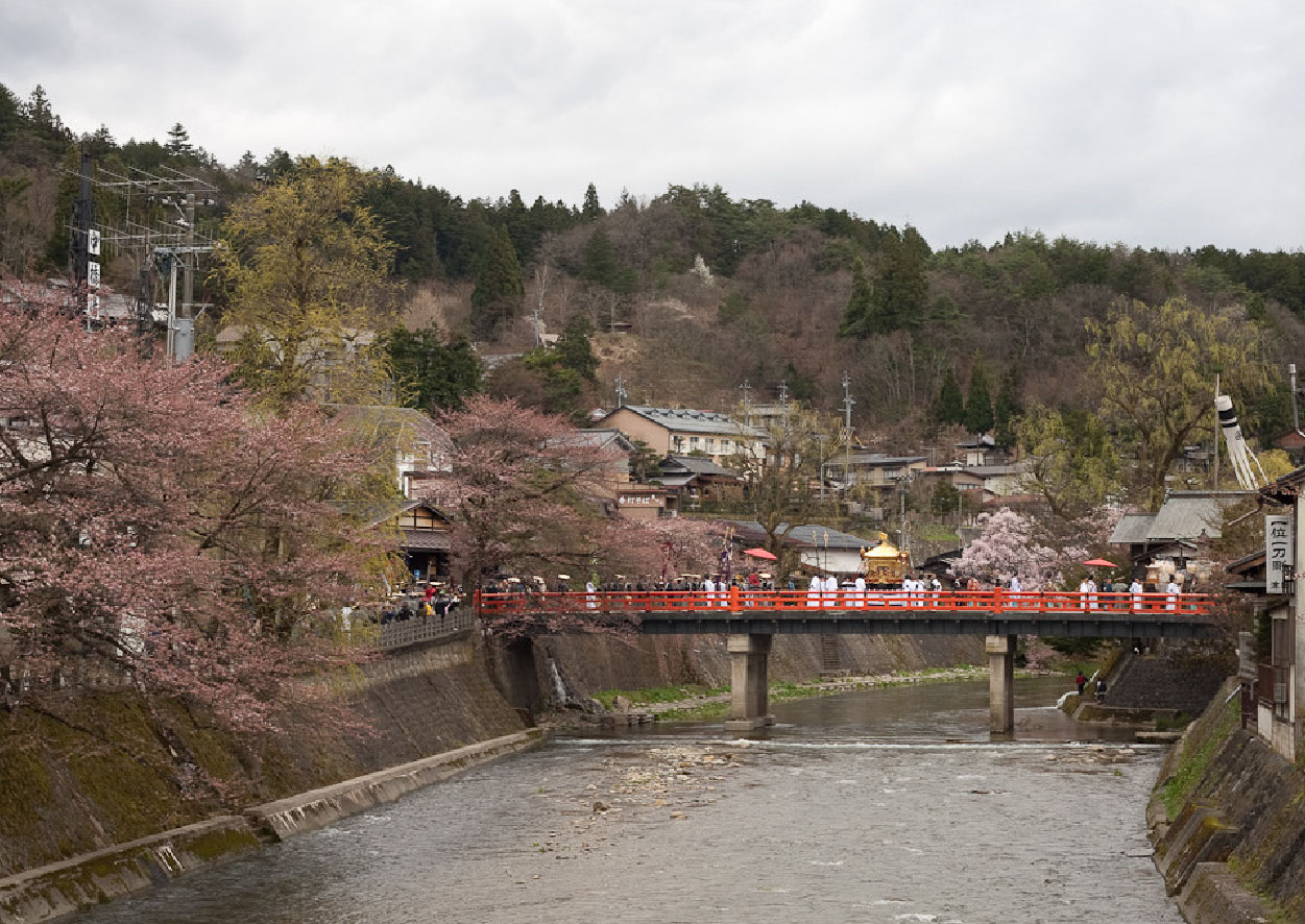 Shoryudo Self Drive ขับรถเที่ยงเอง 4 เส้นทาง Takayama, Nakabashi Bridge, เที่ยวญี่ปุ่นราคาถูก